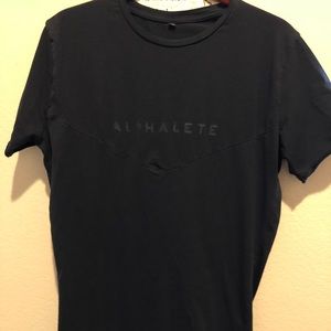 Alphalete Black Elongated Tee